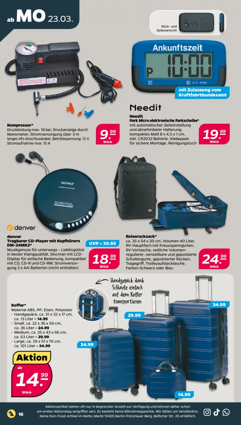 NETTO Supermarkt Prospekt vom 23.03.2026, Seite 22