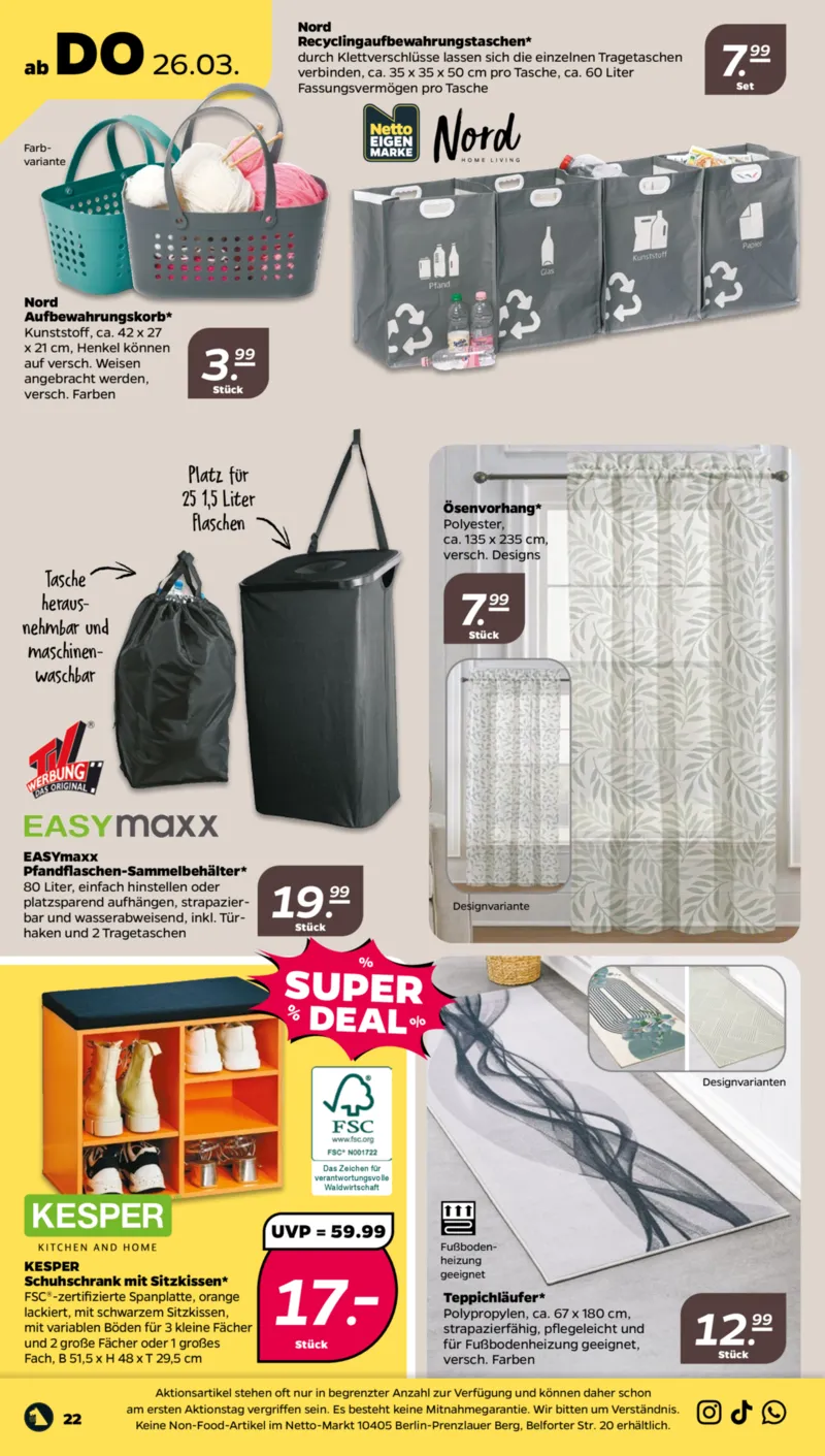 NETTO Supermarkt Prospekt vom 23.03.2026, Seite 28
