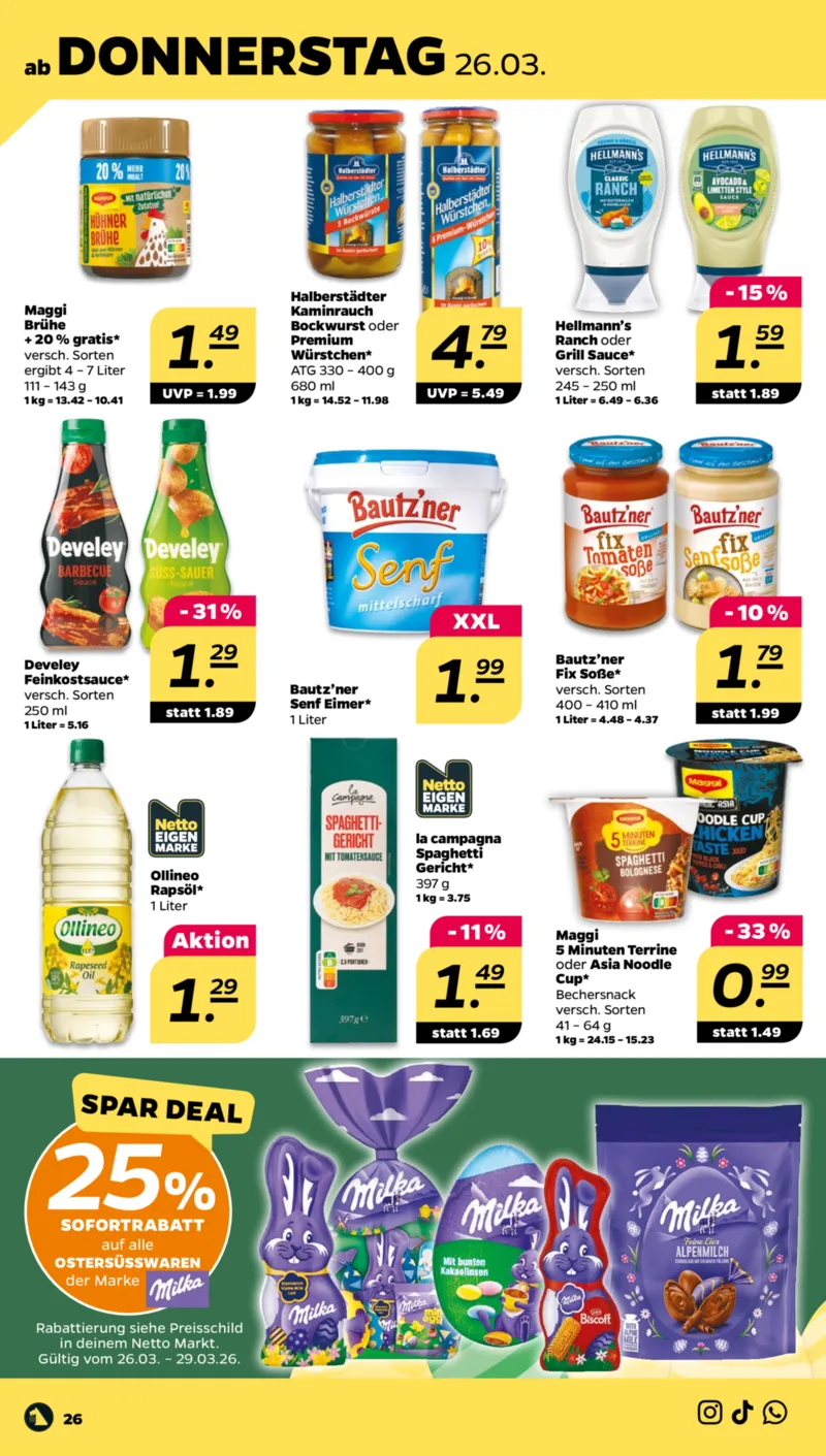 NETTO Supermarkt Prospekt vom 23.03.2026, Seite 32