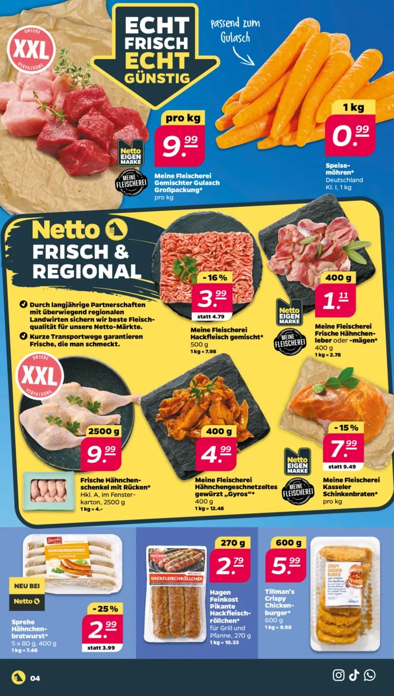 NETTO Supermarkt Prospekt vom 23.03.2026, Seite 4