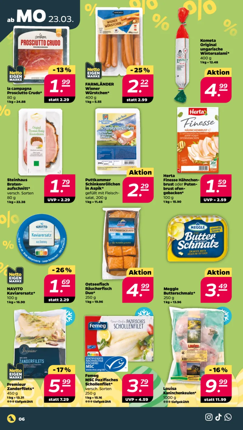 NETTO Supermarkt Prospekt vom 23.03.2026, Seite 6