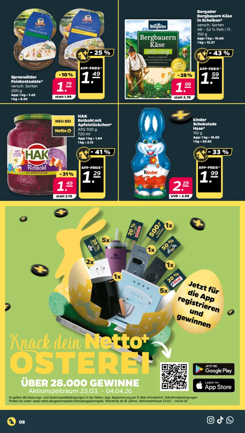 NETTO Supermarkt Prospekt vom 23.03.2026, Seite 8