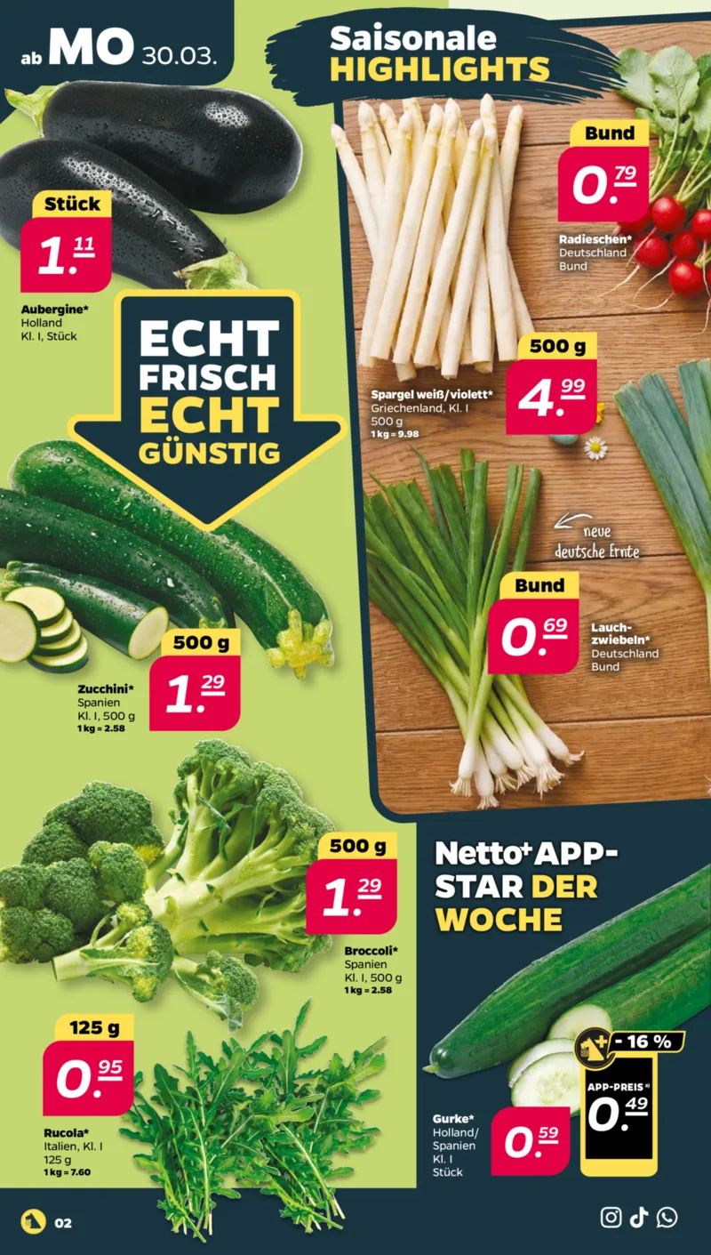NETTO Supermarkt Prospekt vom 30.03.2026, Seite 2