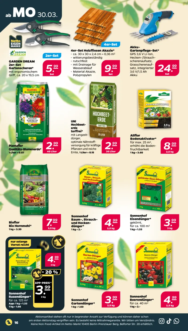 NETTO Supermarkt Prospekt vom 30.03.2026, Seite 22