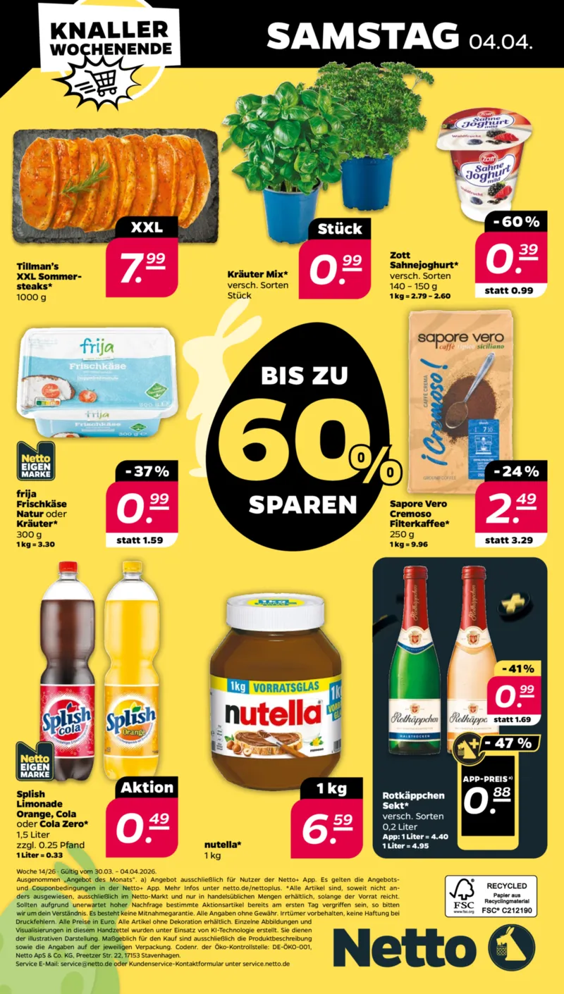 NETTO Supermarkt Prospekt vom 30.03.2026, Seite 38