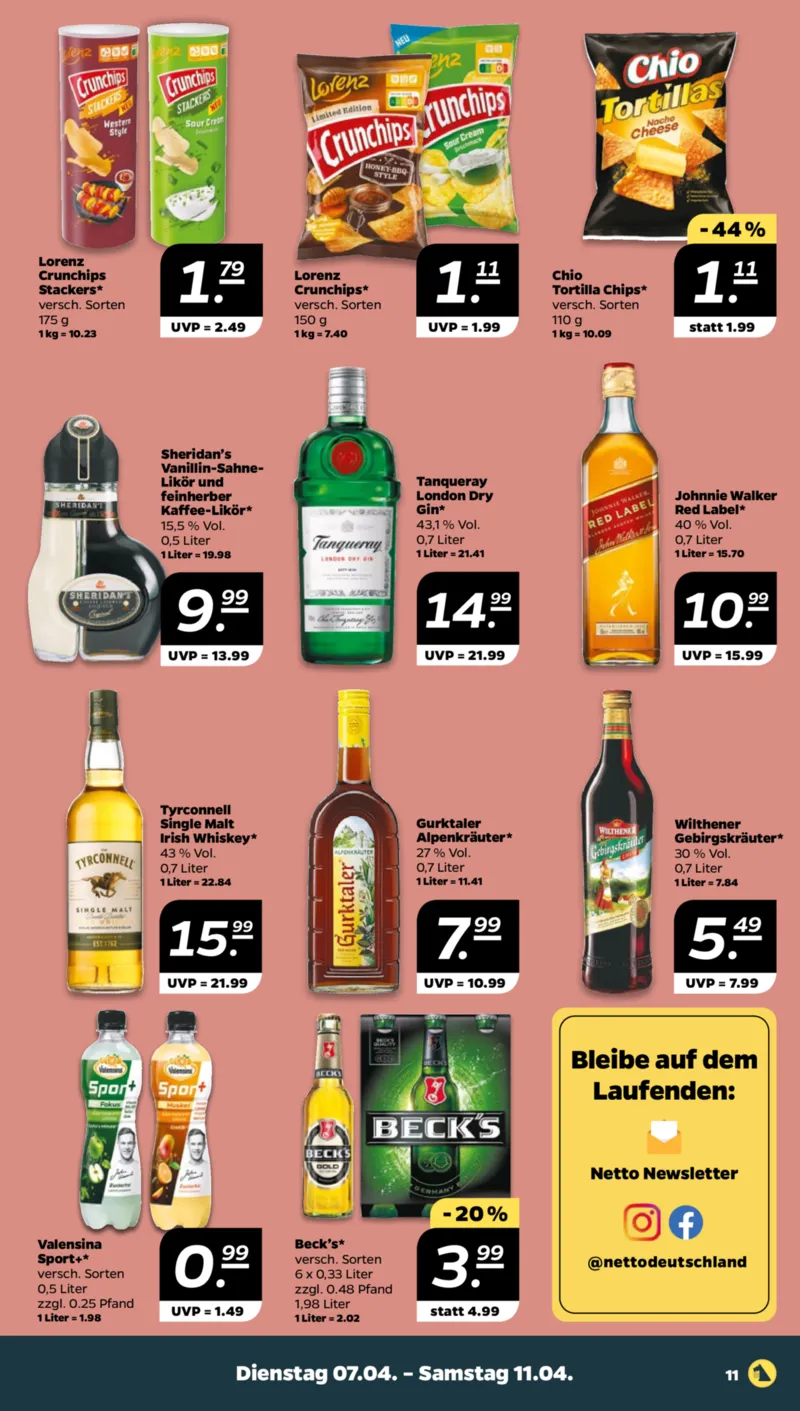 NETTO Supermarkt Prospekt vom 07.04.2026, Seite 11