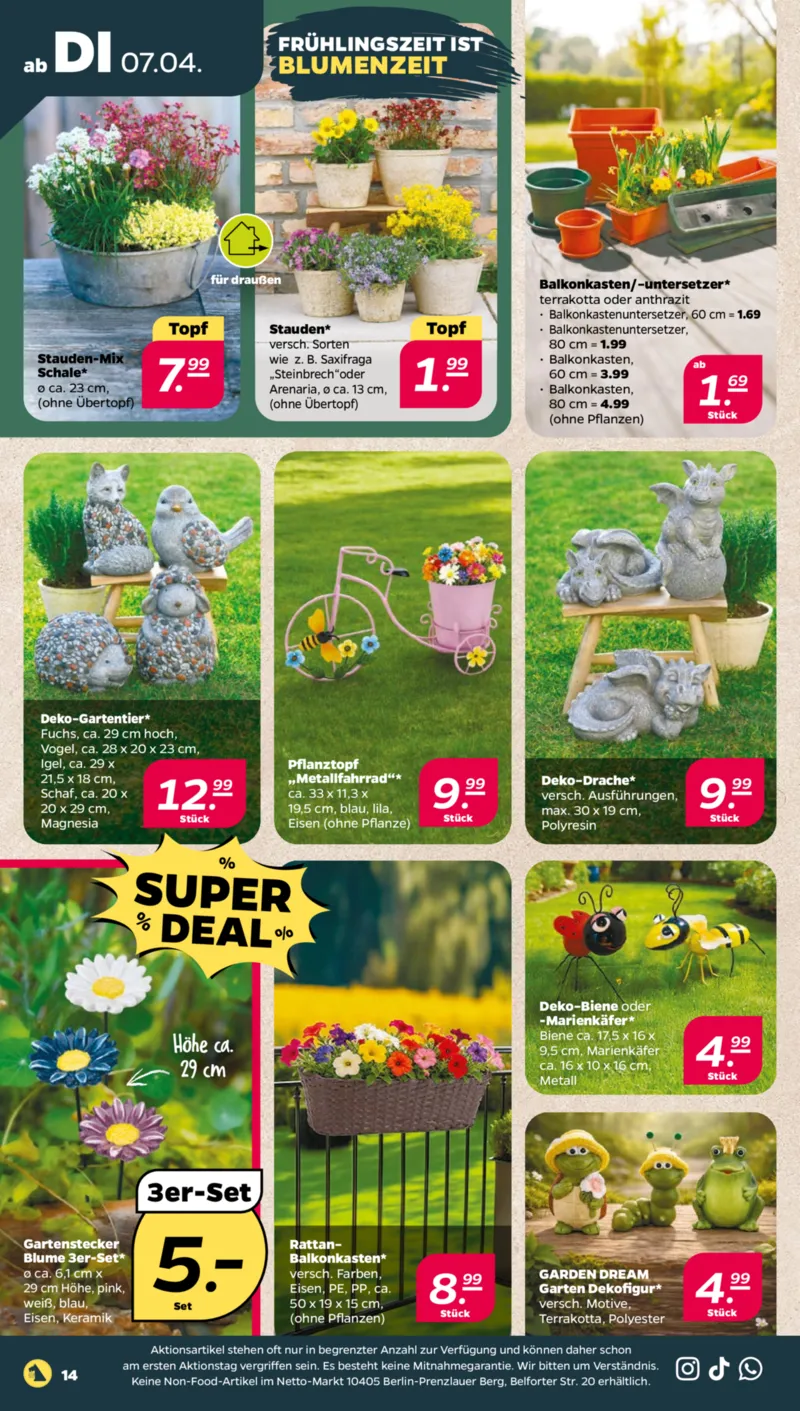 NETTO Supermarkt Prospekt vom 07.04.2026, Seite 20