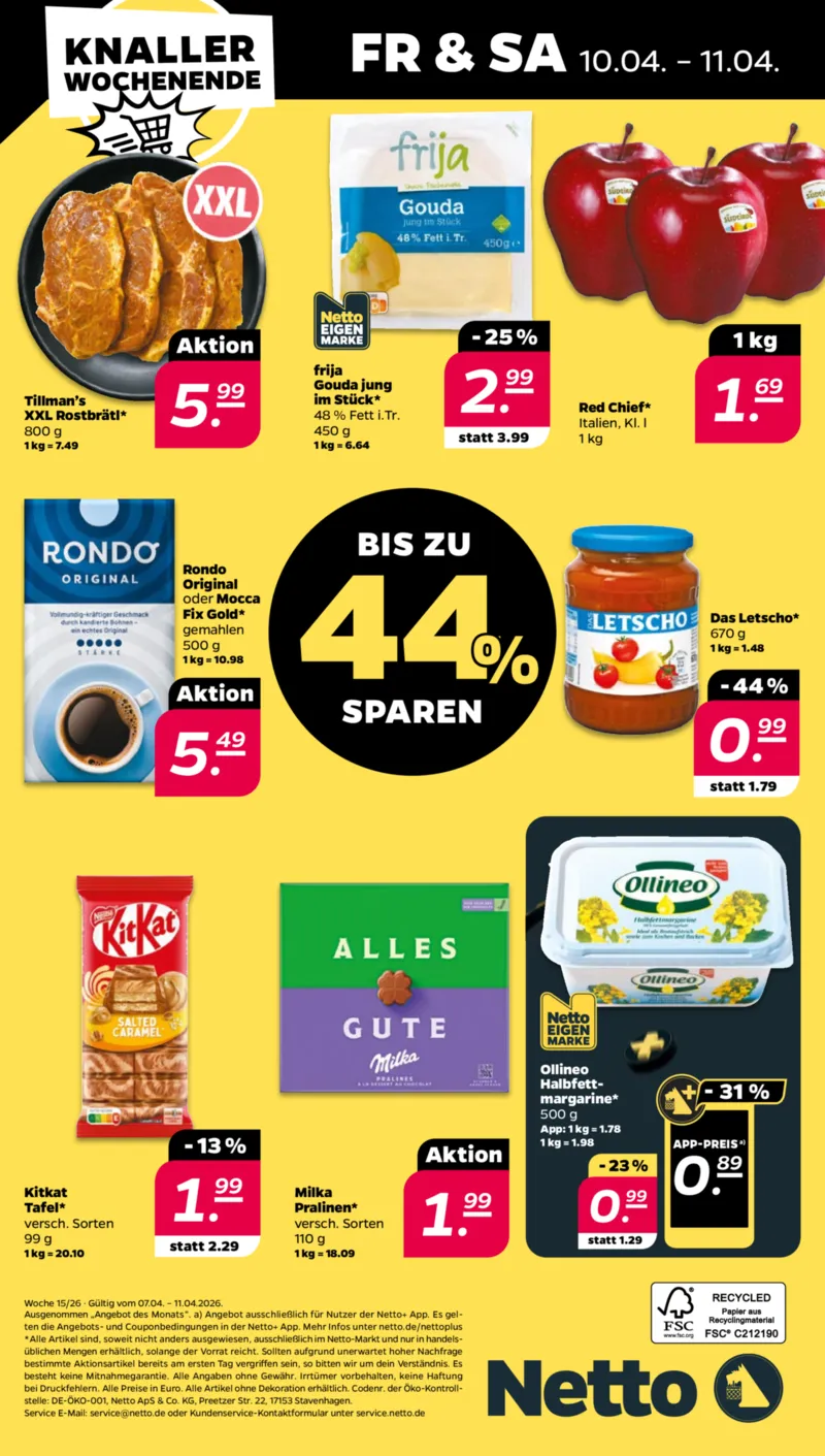 NETTO Supermarkt Prospekt vom 07.04.2026, Seite 34