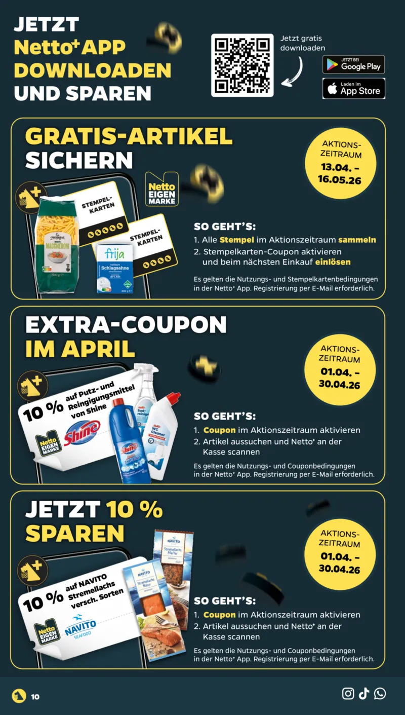NETTO Supermarkt Prospekt vom 13.04.2026, Seite 10