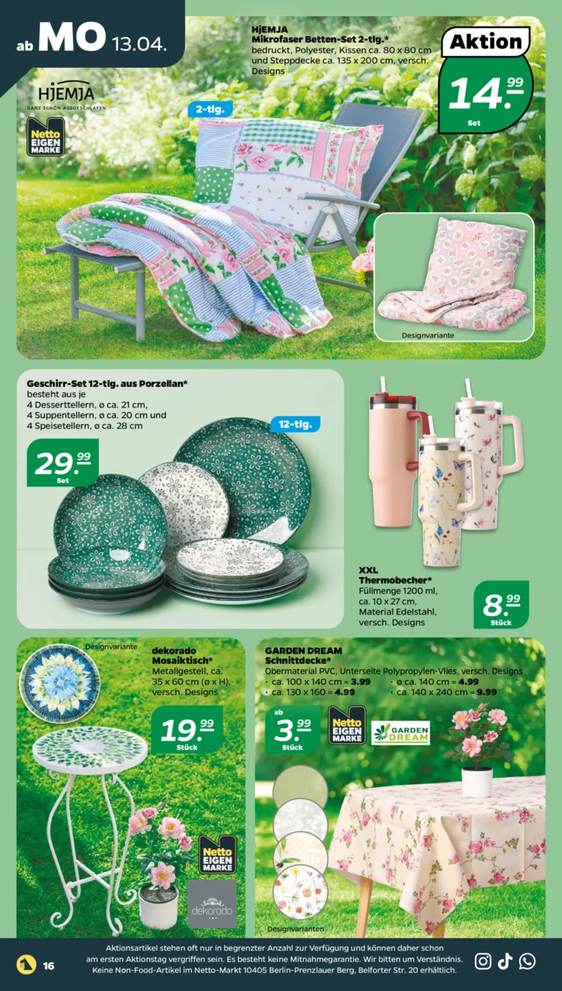 NETTO Supermarkt Prospekt vom 13.04.2026, Seite 20