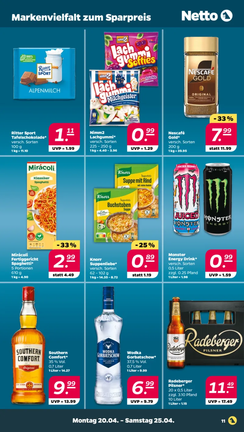 NETTO Supermarkt Prospekt vom 20.04.2026, Seite 11