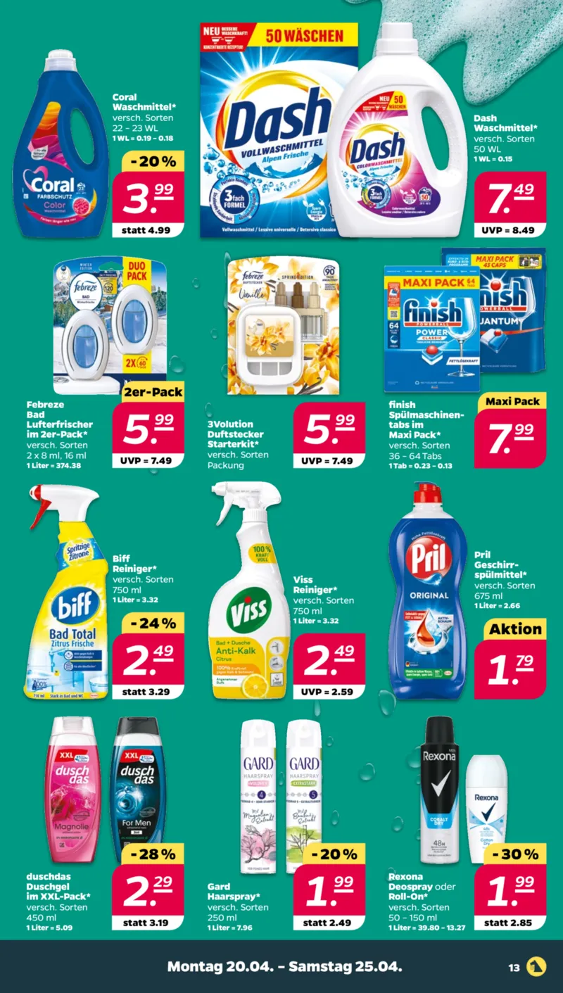 NETTO Supermarkt Prospekt vom 20.04.2026, Seite 13