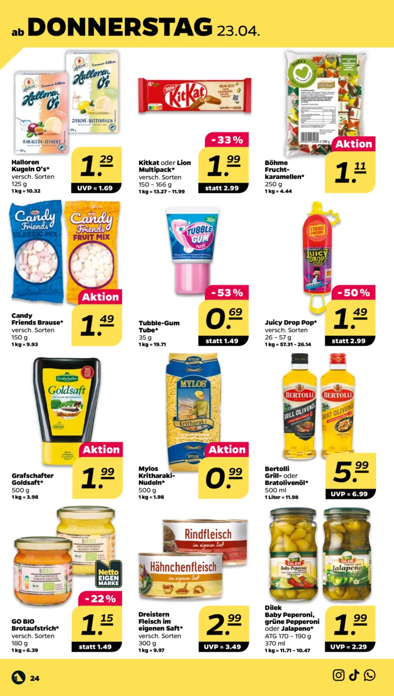 NETTO Supermarkt Prospekt vom 20.04.2026, Seite 28