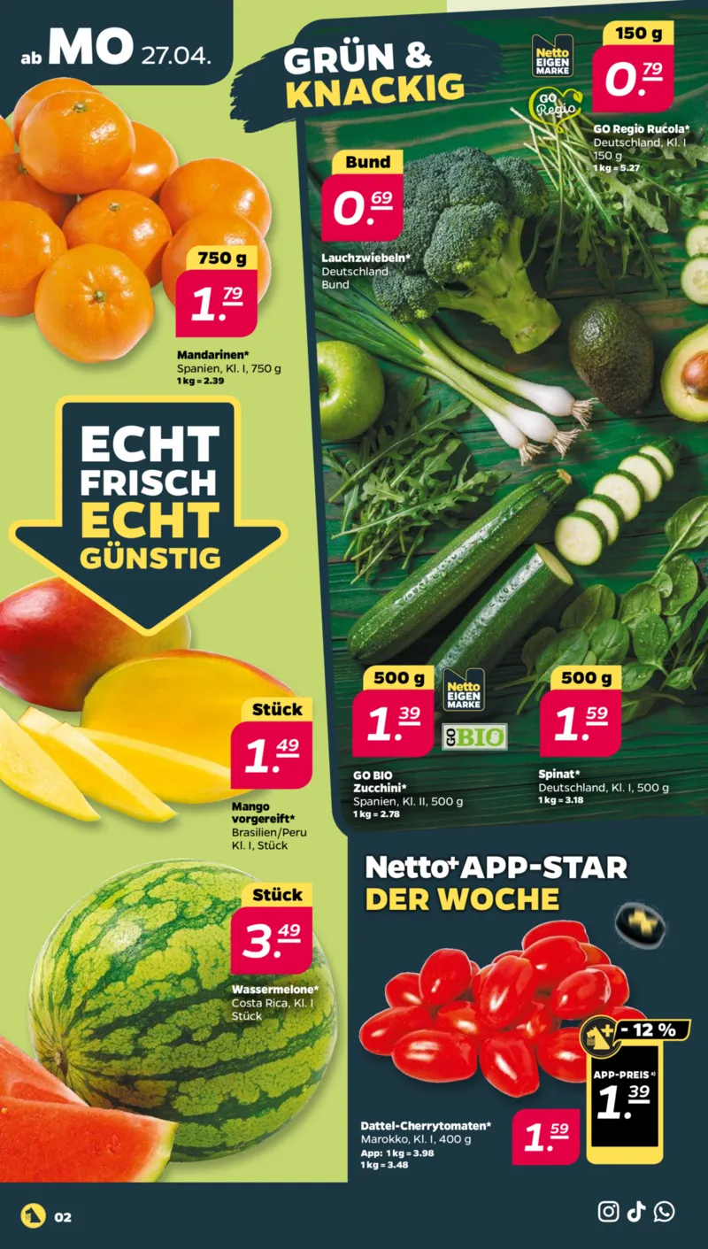 NETTO Supermarkt Prospekt vom 27.04.2026, Seite 2