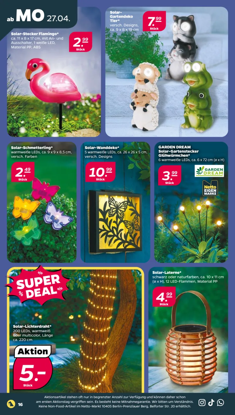 NETTO Supermarkt Prospekt vom 27.04.2026, Seite 20