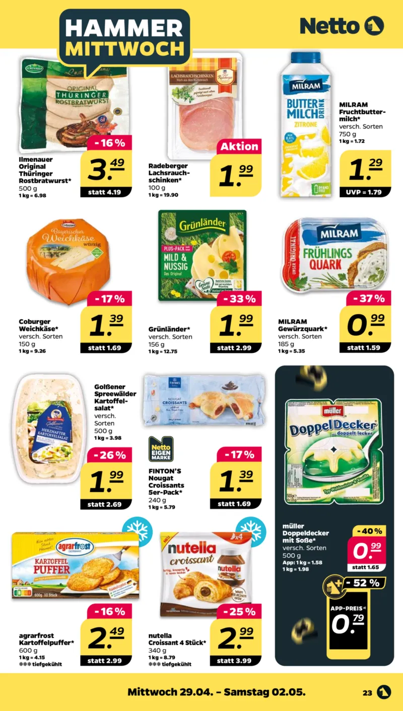 NETTO Supermarkt Prospekt vom 27.04.2026, Seite 29