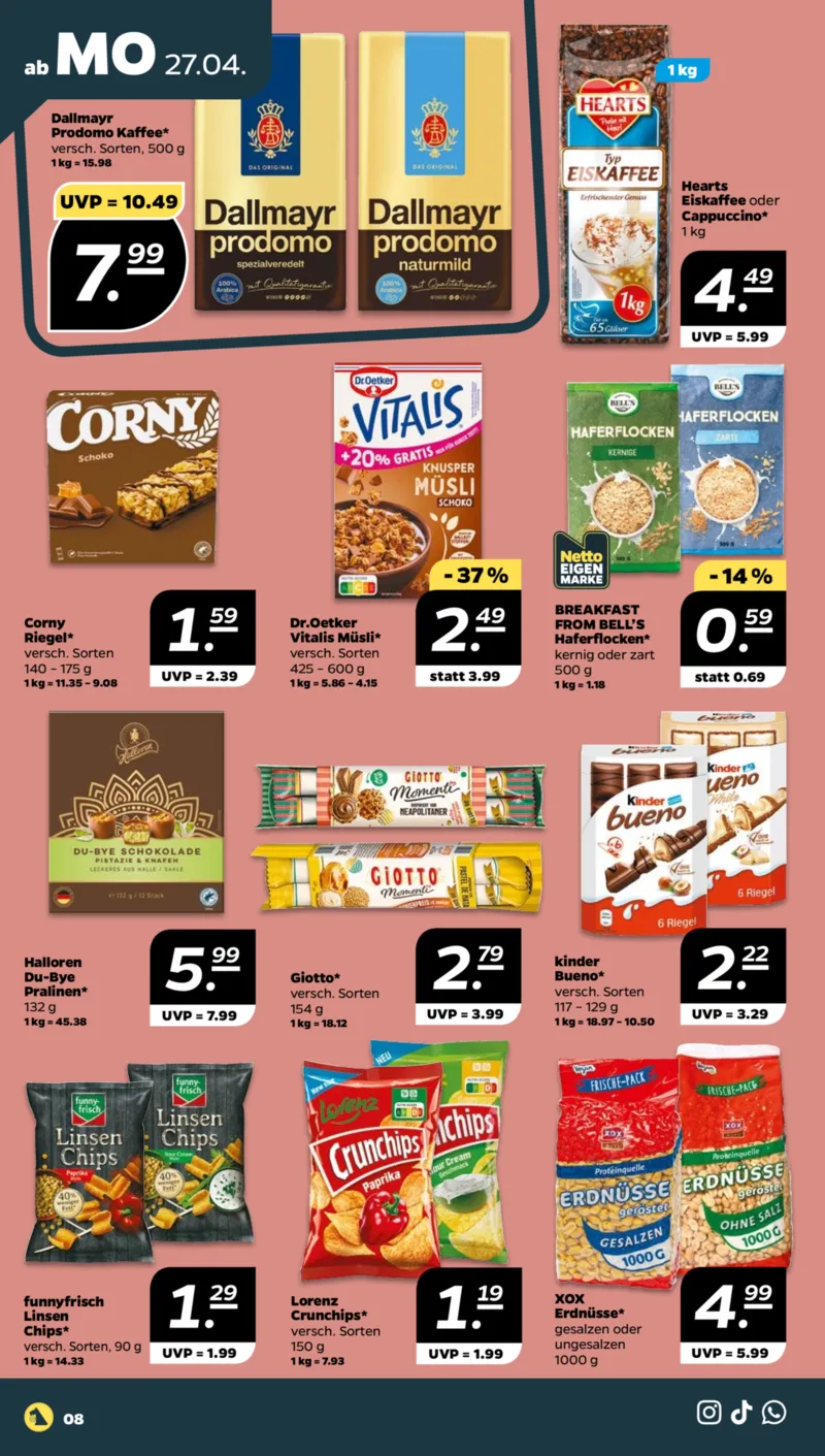 NETTO Supermarkt Prospekt vom 27.04.2026, Seite 8