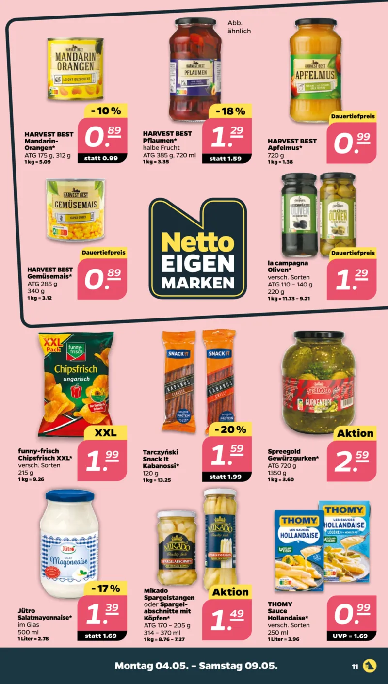 NETTO Supermarkt Prospekt vom 04.05.2026, Seite 11