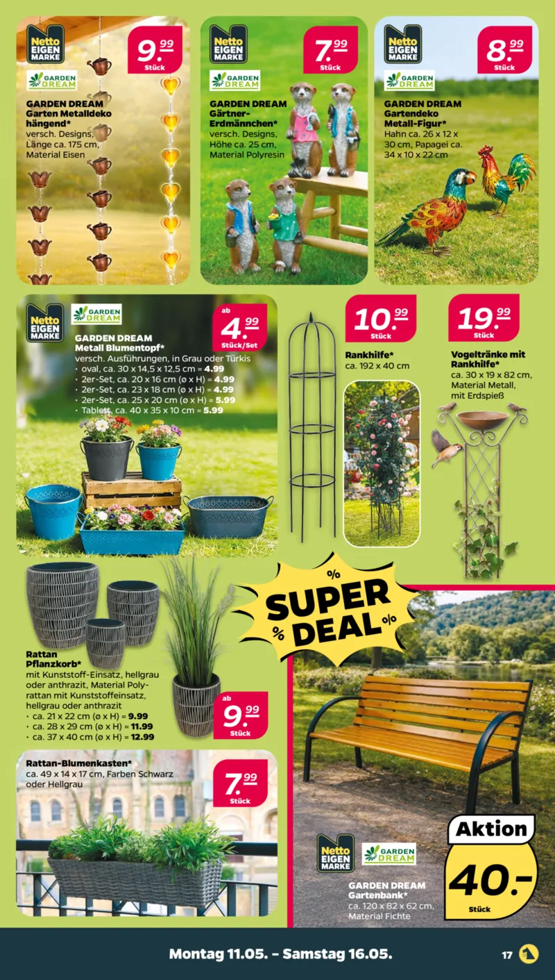 NETTO Supermarkt Prospekt vom 11.05.2026, Seite 17