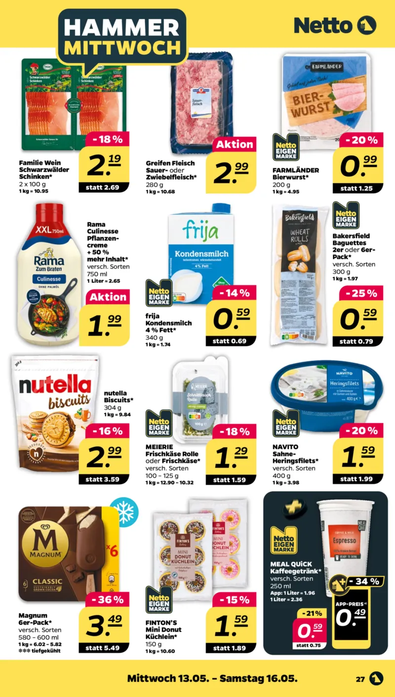 NETTO Supermarkt Prospekt vom 11.05.2026, Seite 27