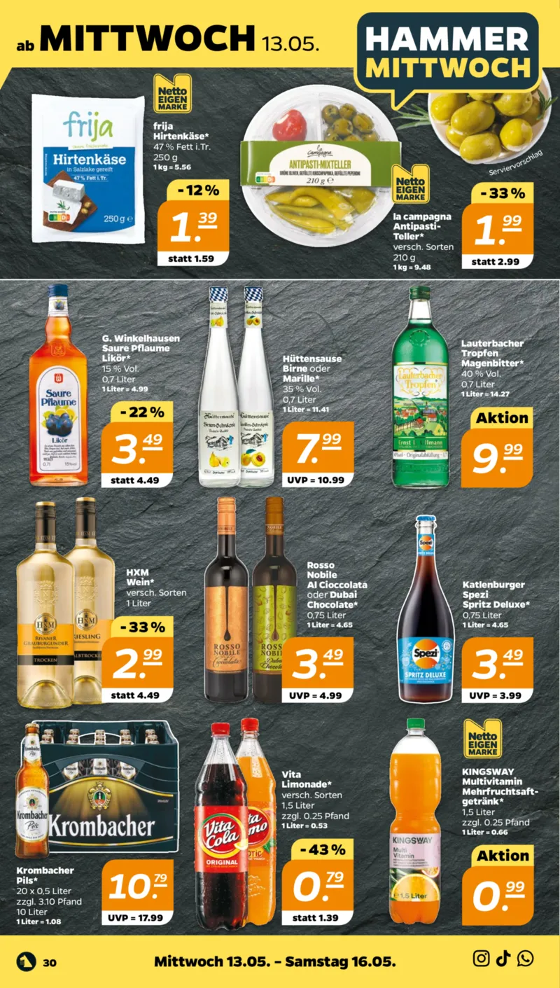 NETTO Supermarkt Prospekt vom 11.05.2026, Seite 30