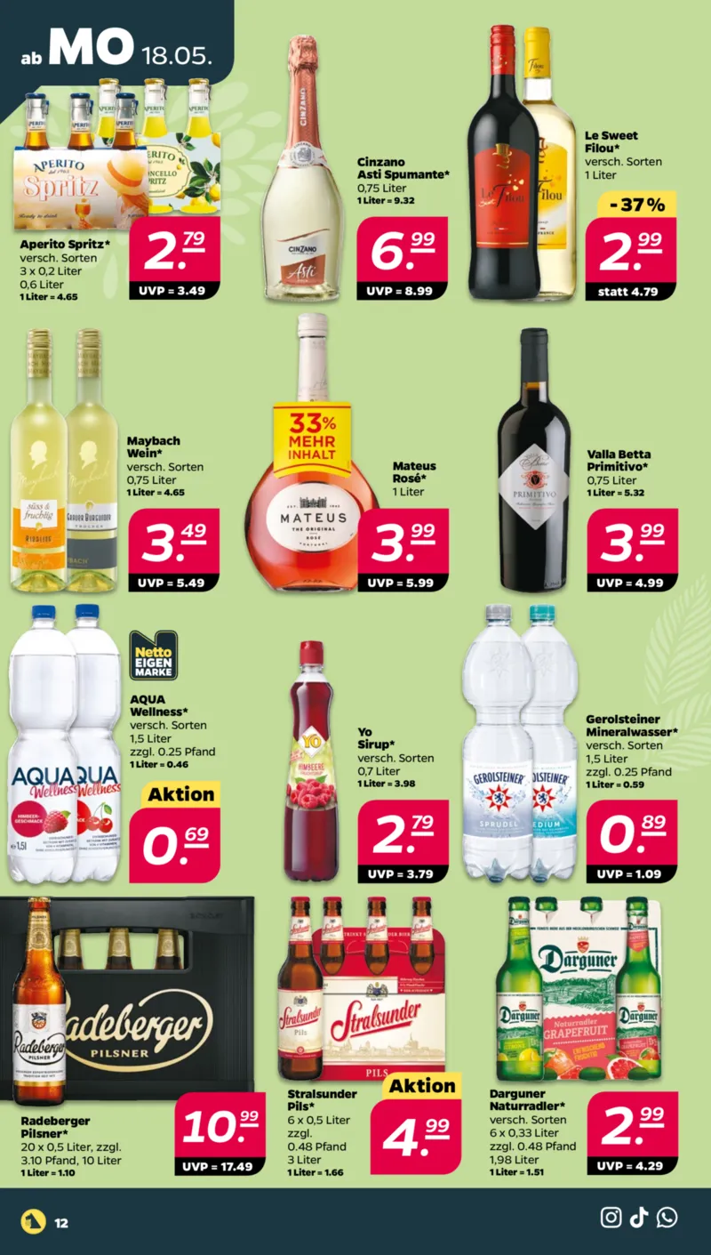 NETTO Supermarkt Prospekt vom 18.05.2026, Seite 12
