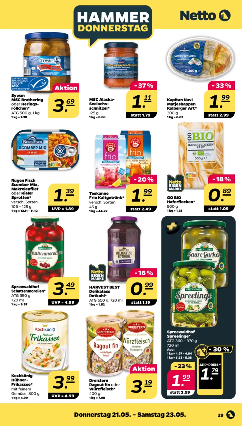 NETTO Supermarkt Prospekt vom 18.05.2026, Seite 33