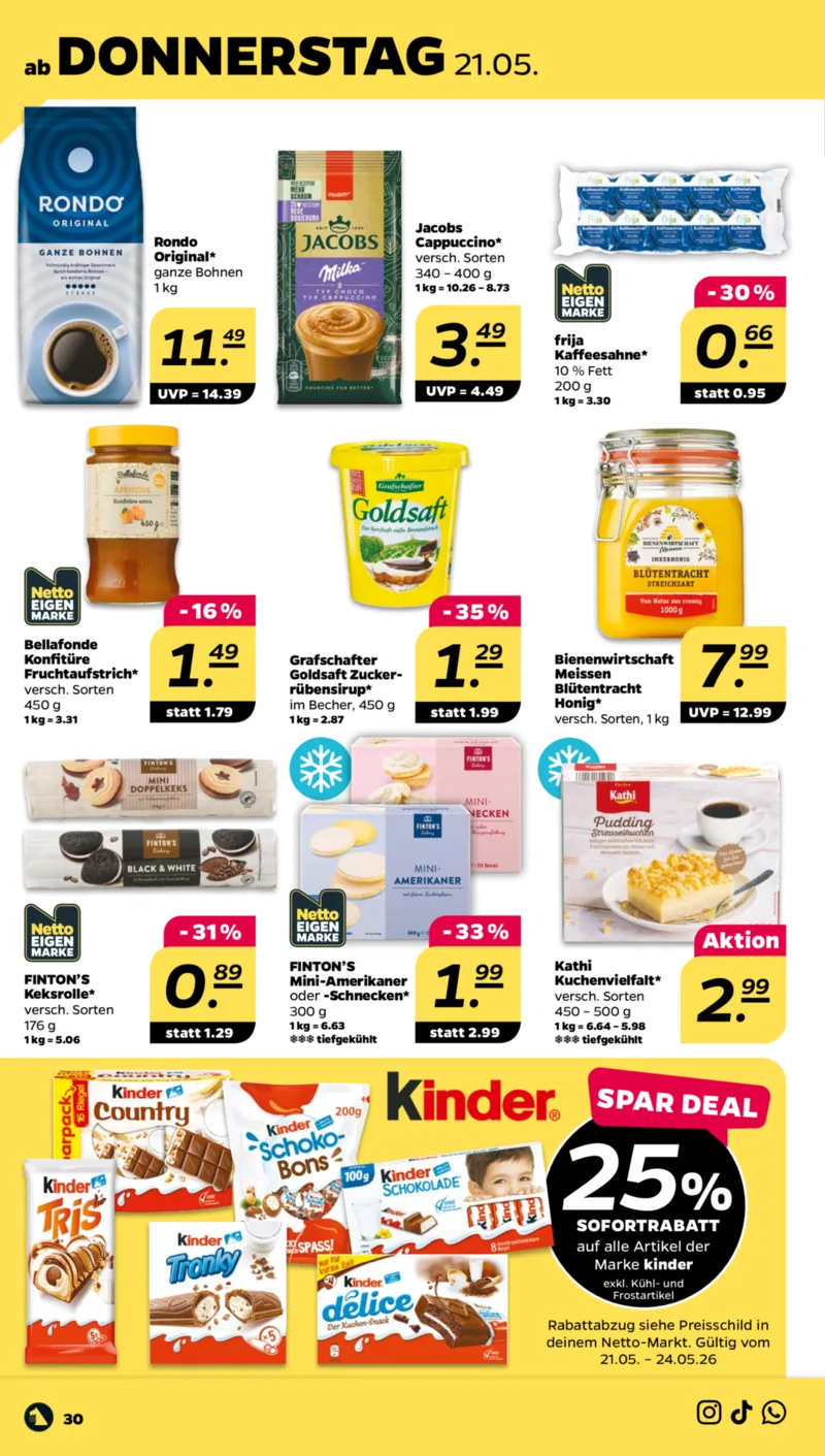 NETTO Supermarkt Prospekt vom 18.05.2026, Seite 34