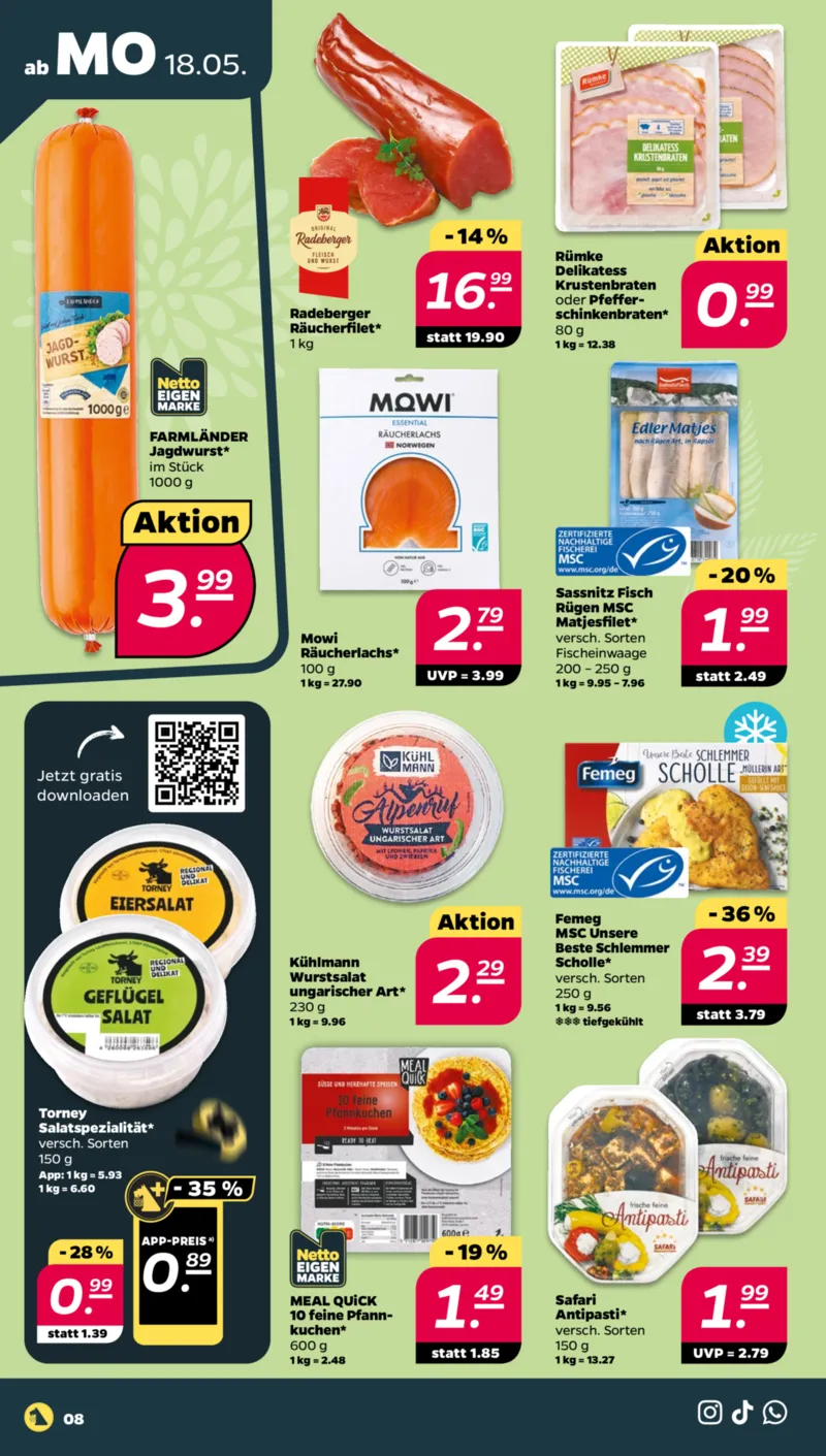 NETTO Supermarkt Prospekt vom 18.05.2026, Seite 8