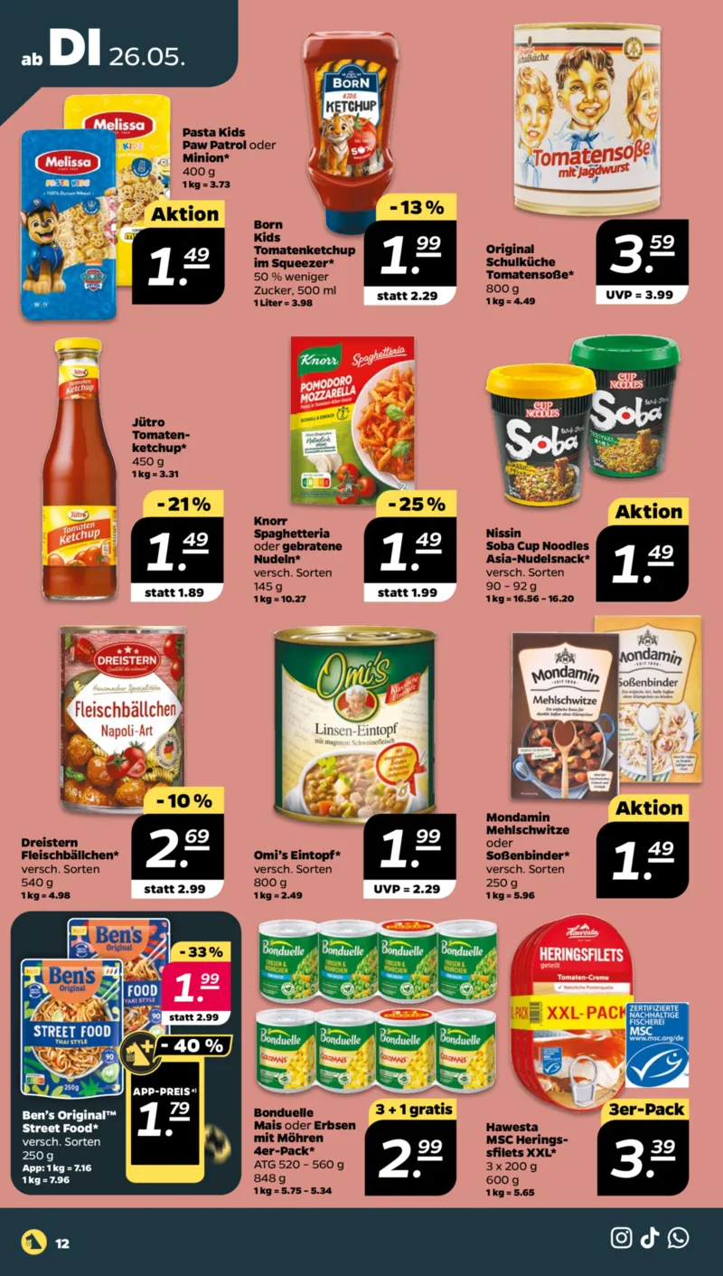 NETTO Supermarkt Prospekt vom 25.05.2026, Seite 12