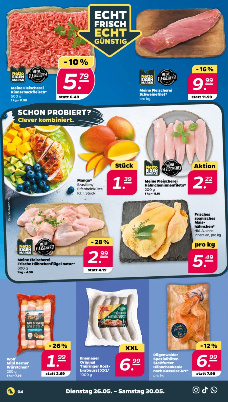 NETTO Supermarkt Prospekt vom 25.05.2026, Seite 4
