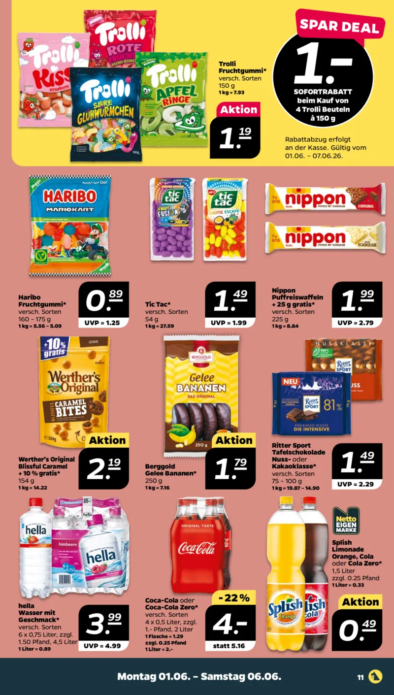 NETTO Supermarkt Prospekt vom 01.06.2026, Seite 11