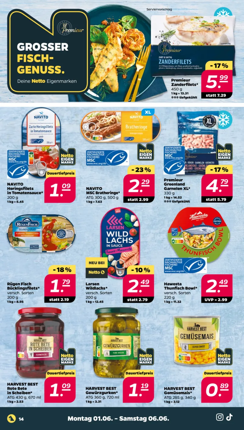 NETTO Supermarkt Prospekt vom 01.06.2026, Seite 16