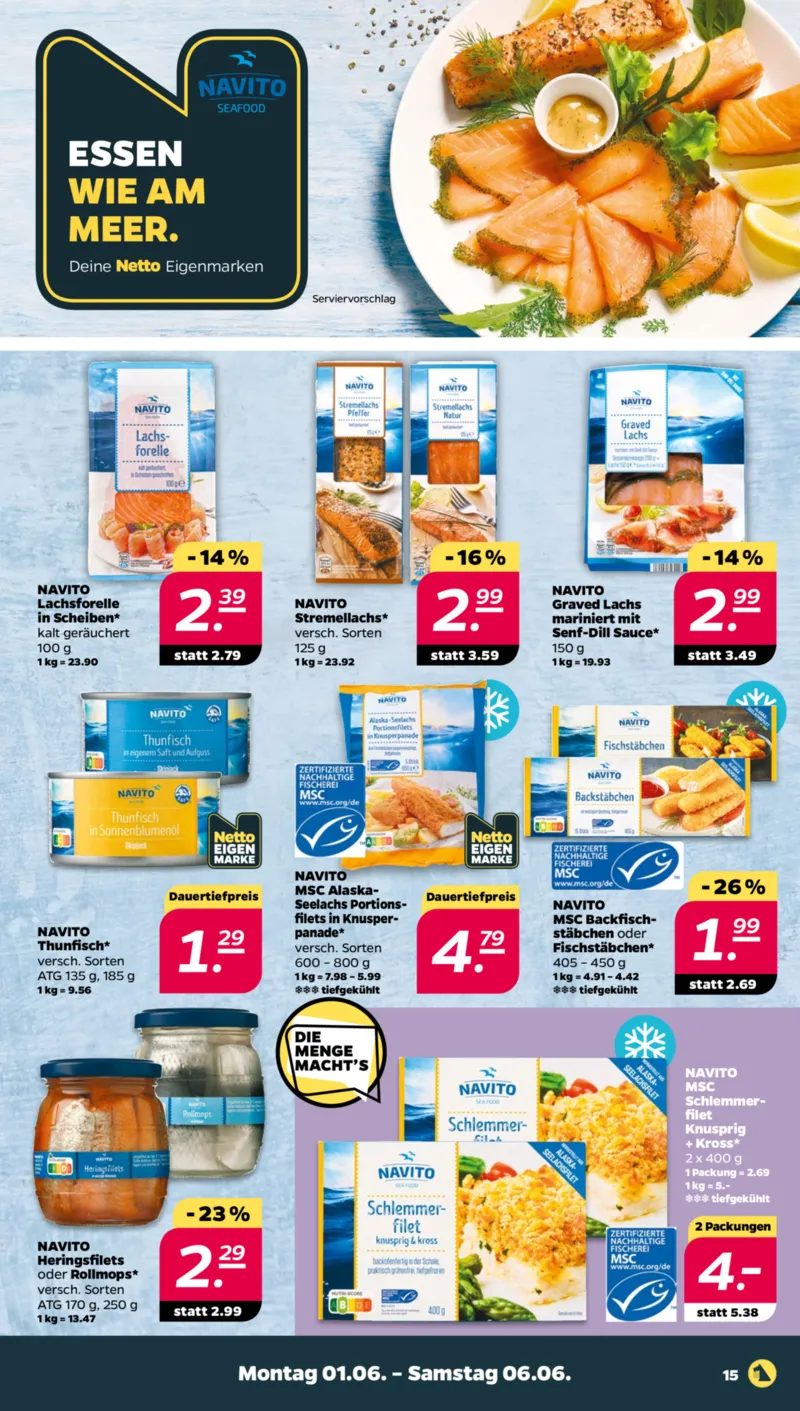 NETTO Supermarkt Prospekt vom 01.06.2026, Seite 17