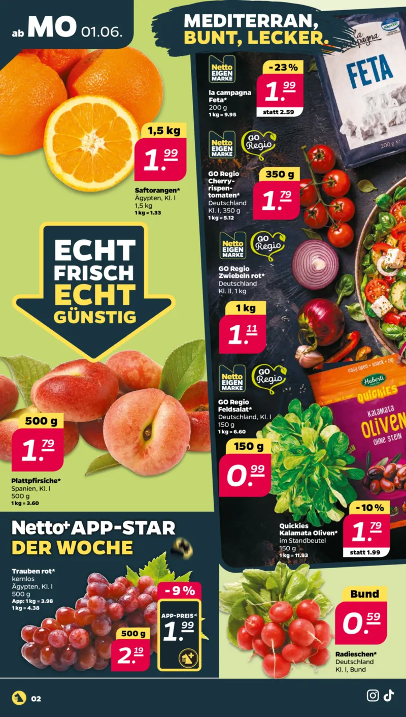 NETTO Supermarkt Prospekt vom 01.06.2026, Seite 2