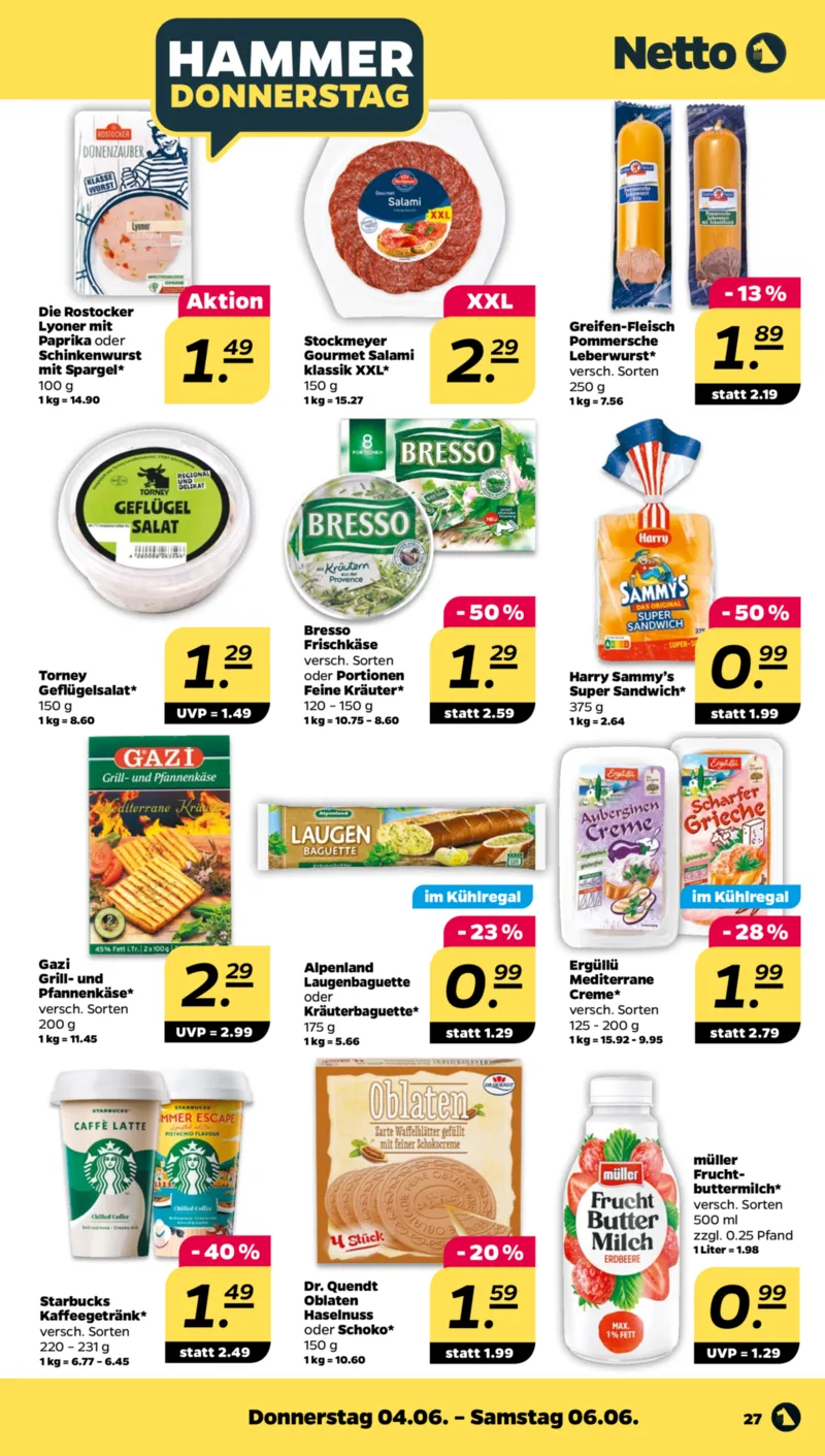 NETTO Supermarkt Prospekt vom 01.06.2026, Seite 29