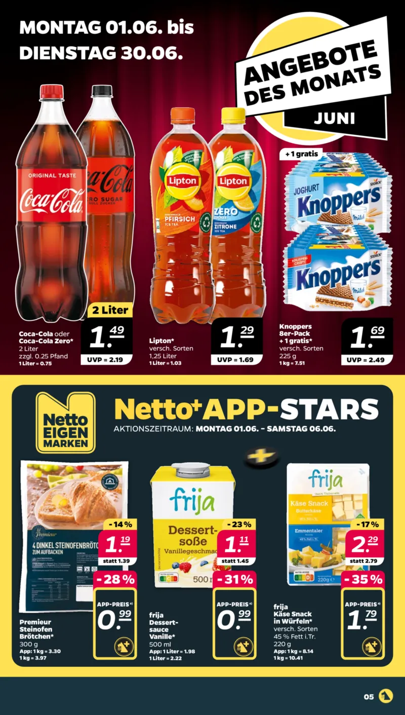 NETTO Supermarkt Prospekt vom 01.06.2026, Seite 5