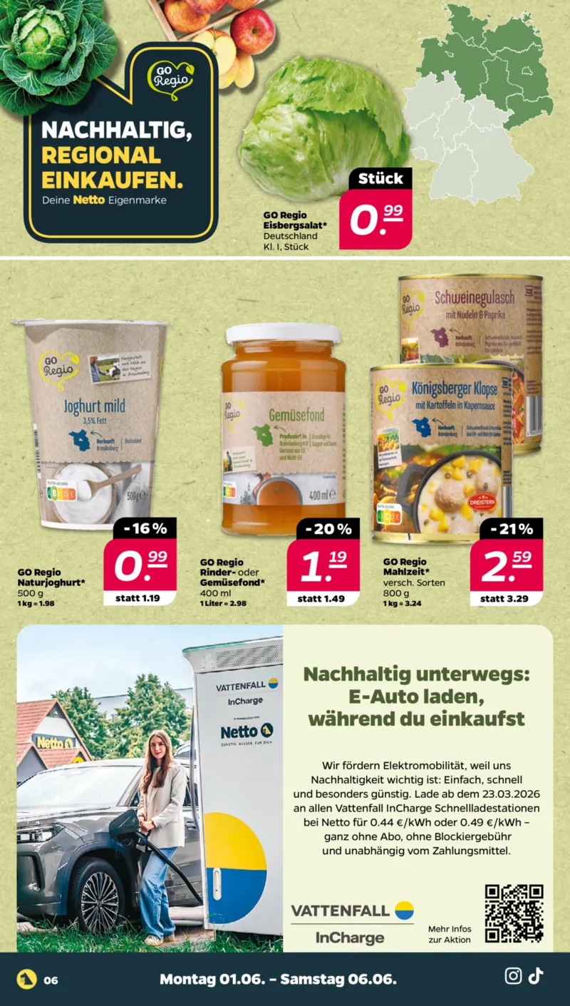 NETTO Supermarkt Prospekt vom 01.06.2026, Seite 6