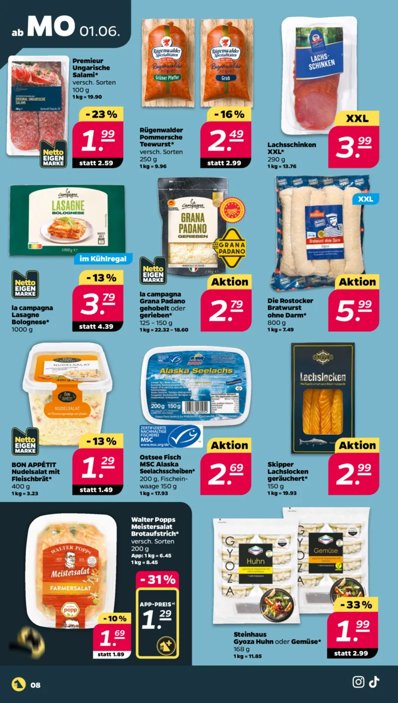 NETTO Supermarkt Prospekt vom 01.06.2026, Seite 8