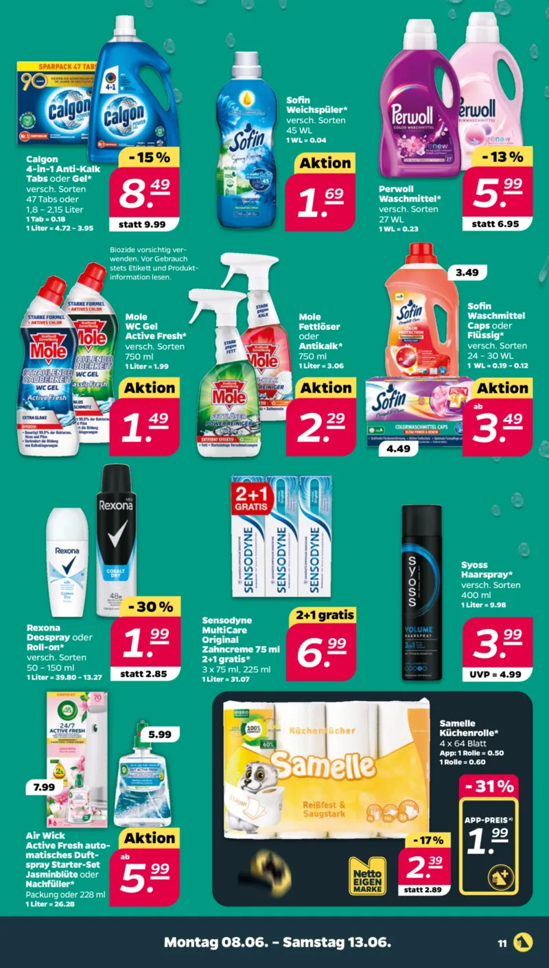 NETTO Supermarkt Prospekt vom 08.06.2026, Seite 11