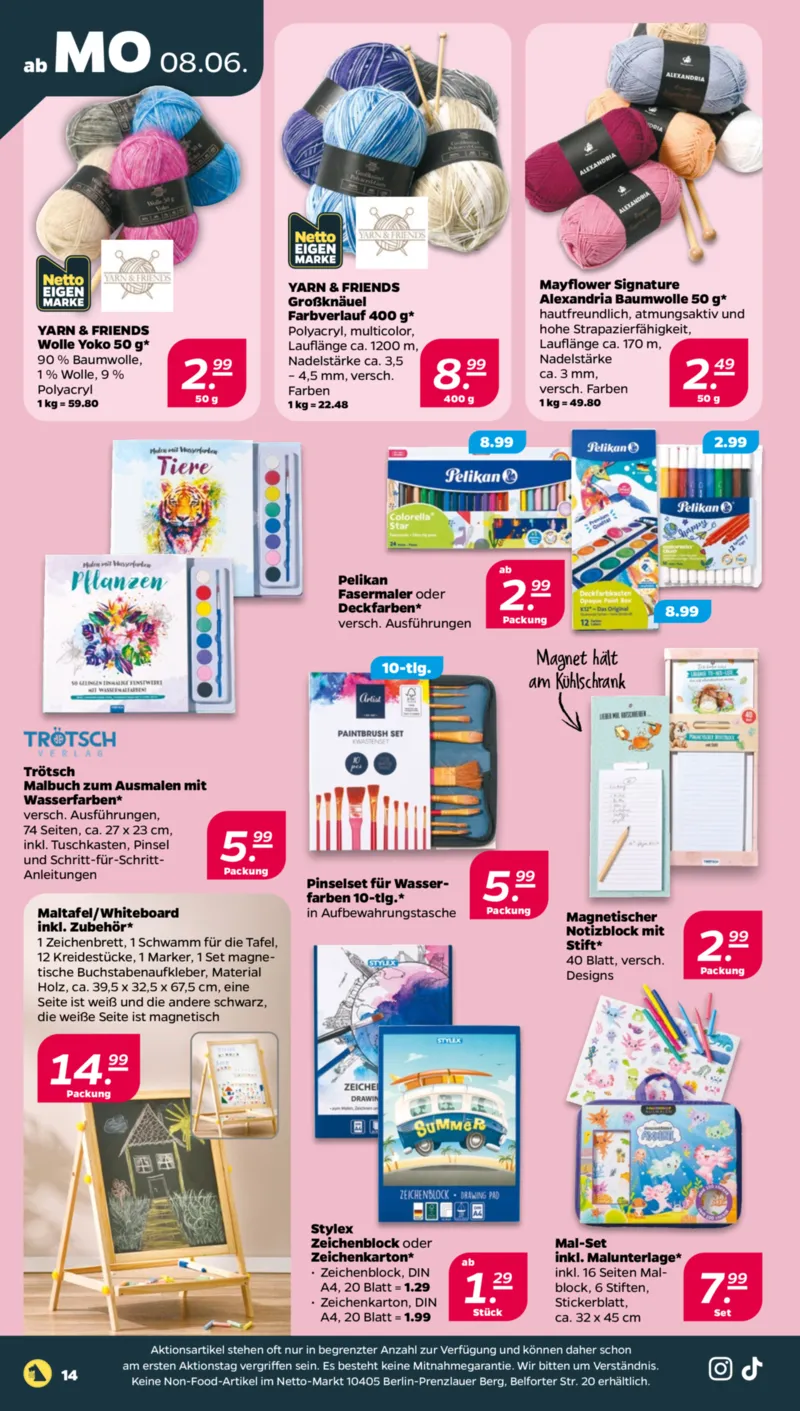 NETTO Supermarkt Prospekt vom 08.06.2026, Seite 16