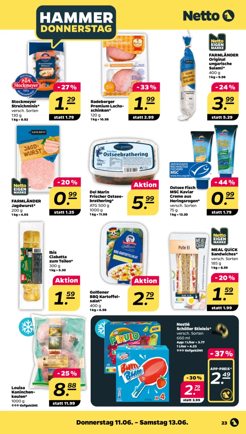 NETTO Supermarkt Prospekt vom 08.06.2026, Seite 27