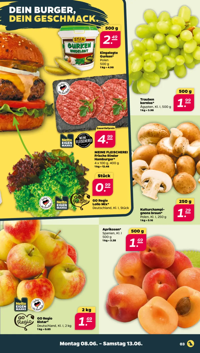 NETTO Supermarkt Prospekt vom 08.06.2026, Seite 3