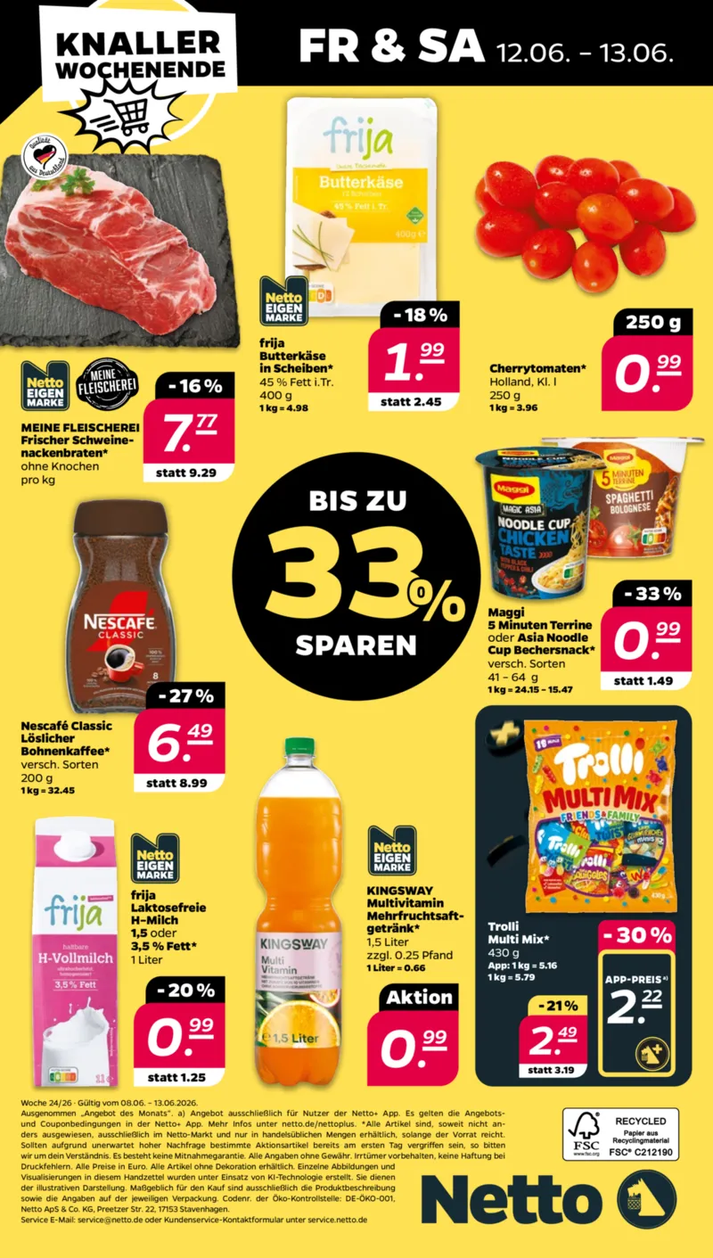 NETTO Supermarkt Prospekt vom 08.06.2026, Seite 32
