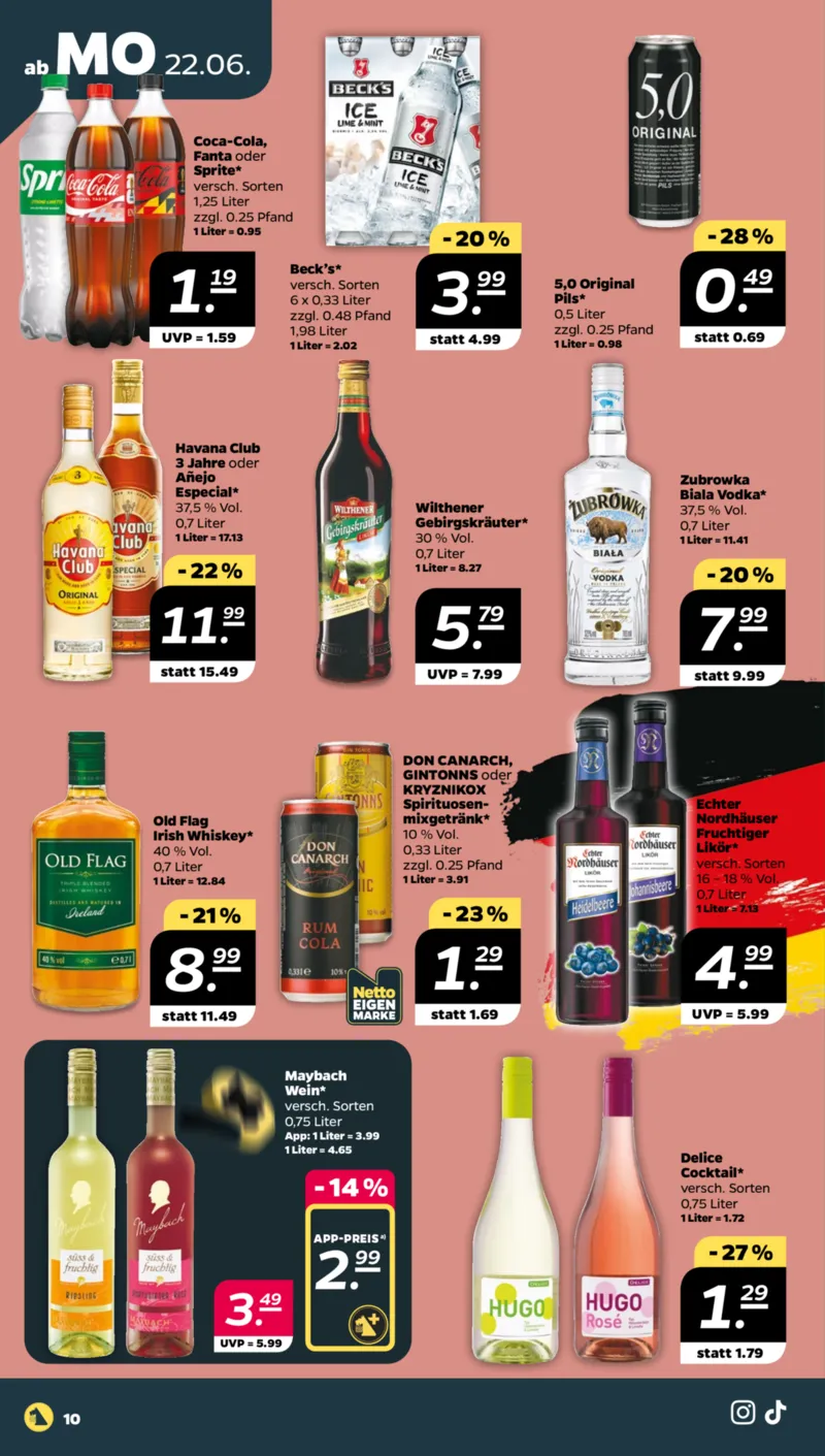 NETTO Supermarkt Prospekt vom 22.06.2026, Seite 10