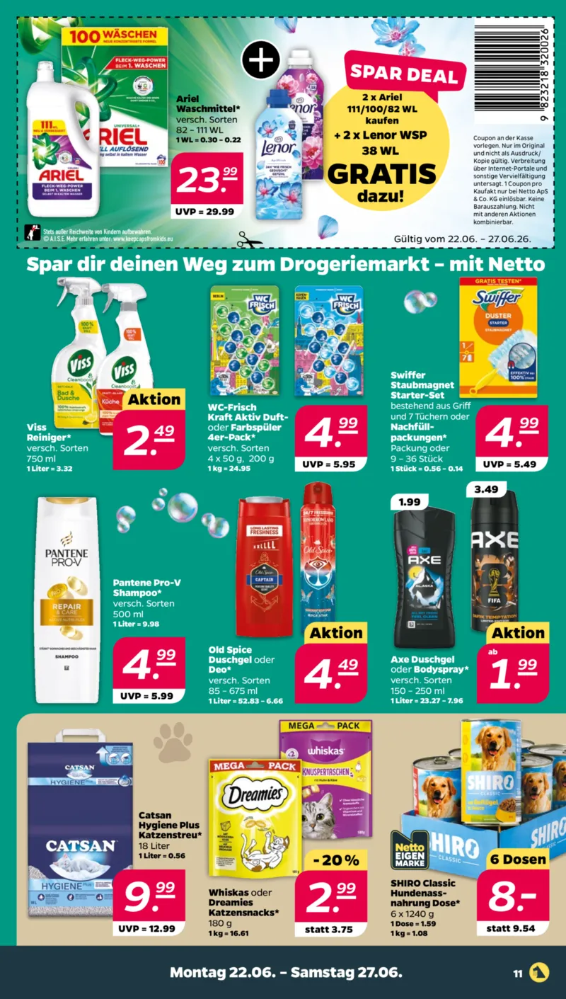 NETTO Supermarkt Prospekt vom 22.06.2026, Seite 11