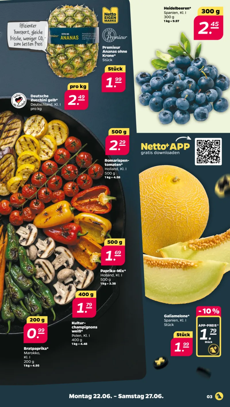 NETTO Supermarkt Prospekt vom 22.06.2026, Seite 3