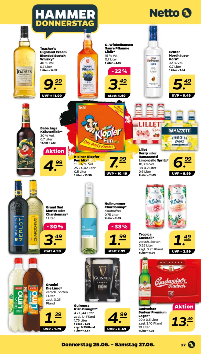 NETTO Supermarkt Prospekt vom 22.06.2026, Seite 31