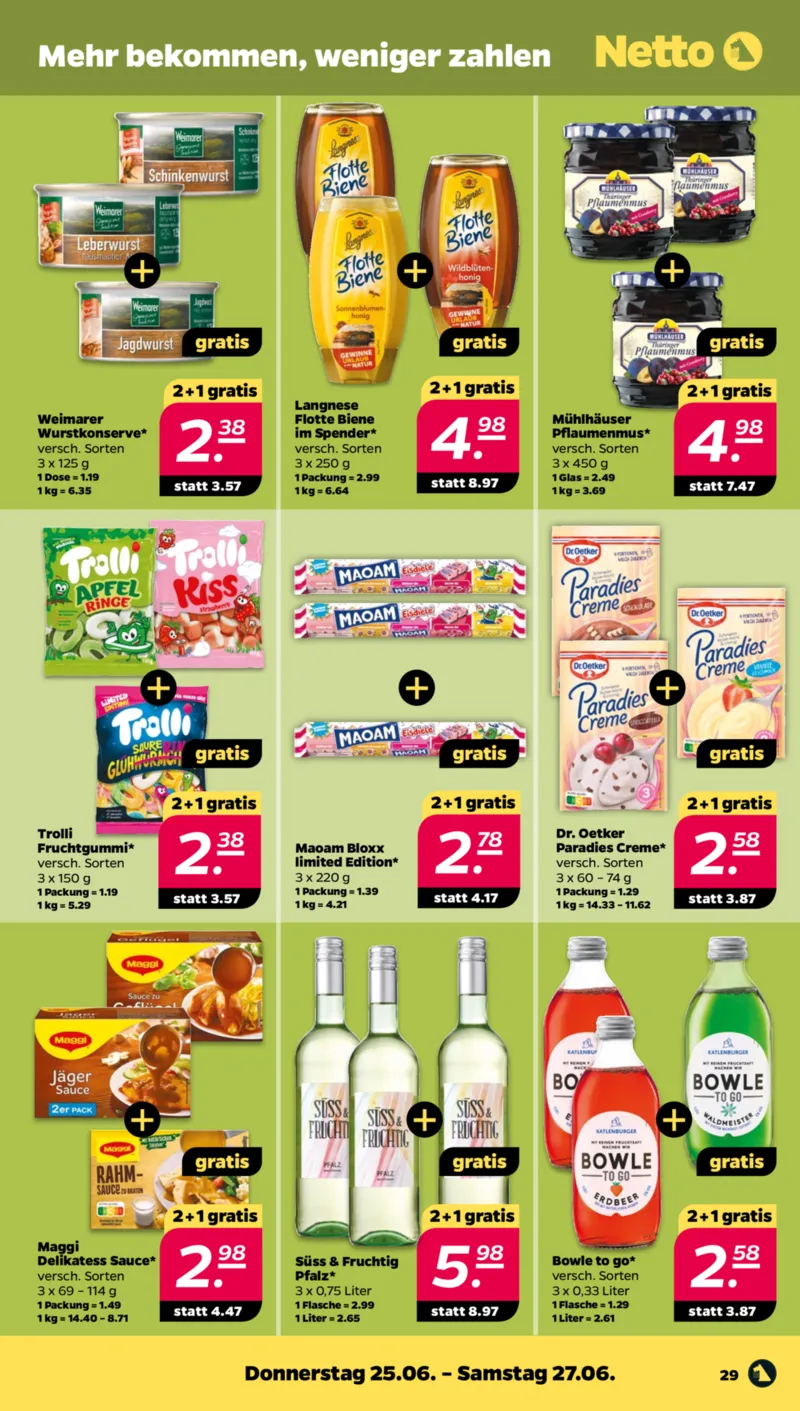 NETTO Supermarkt Prospekt vom 22.06.2026, Seite 33