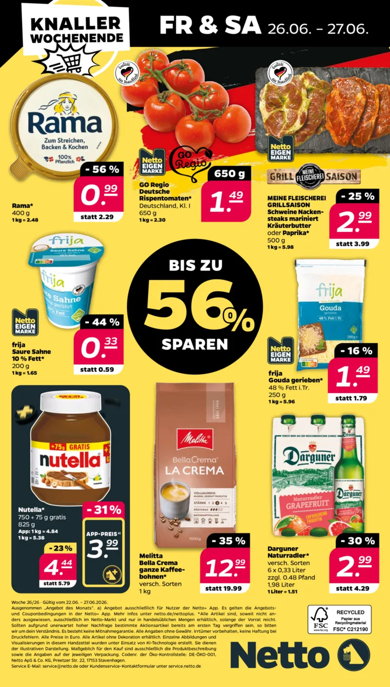 NETTO Supermarkt Prospekt vom 22.06.2026, Seite 36